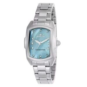 INVICTA Special Edition LUPAH 23170 Stainless Steel Rectangle Dial Watch Blue